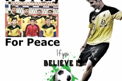 FIVESTONES Plakat: A2 - Football for Peace