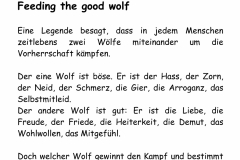 FIVESTONES Plakat: A2 - Feeding the good wolf