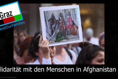 FIVESTONES: Kundgebung Graz - Solidarität mit den Menschen in Afghanistan
