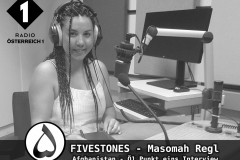 FIVESTONES - Masomah Regl - Ö1 - Radio - ORF - Interview - https://fivestones.at