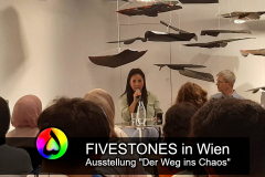 FIVESTONES in Wien bei Ausstellung "Der Weg ins Chaos"