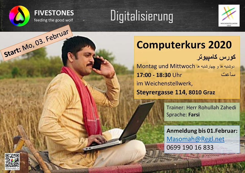 Computerkurs-Flyer_FIVESTONES_2020Q1_Graz